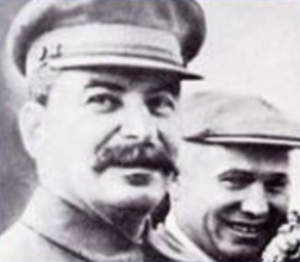 И.В. Сталин и Н.С. Хрущёв