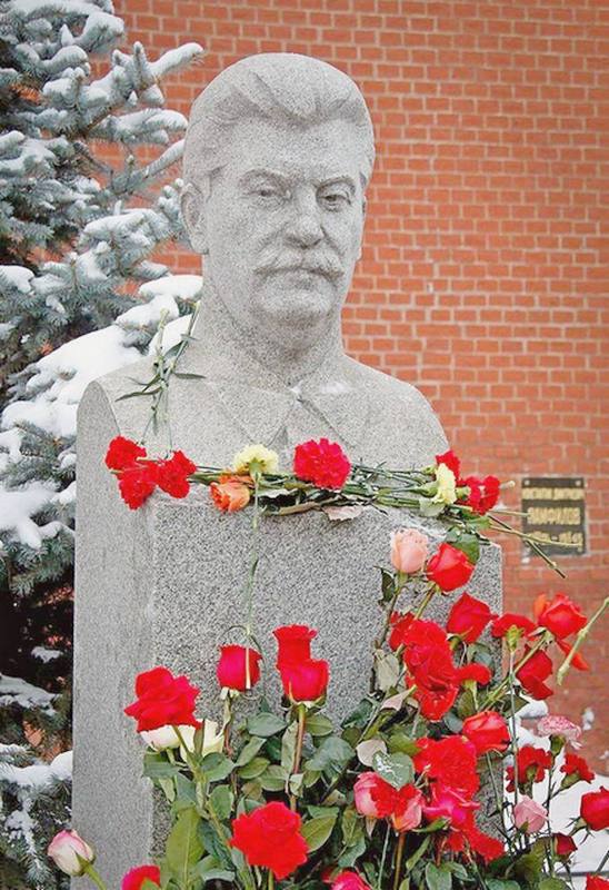 21 декабря 2015 пройдёт возложение цветов к могиле Сталина И.В. – великого Вождя народов